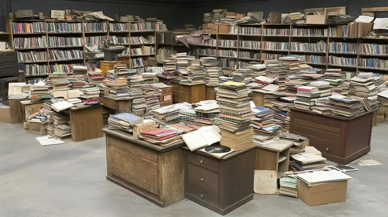 Archives papier non organisées — le défi mondial de la gestion documentaire